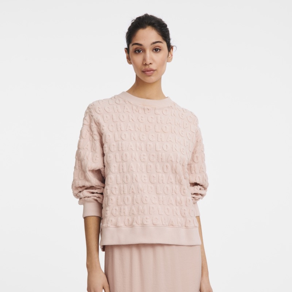 Longchamp Textured Logo Sweatshirt